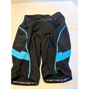 Baleaf Mens Padded Cycling Shorts Black Blue Size M Bike Chamois Performance